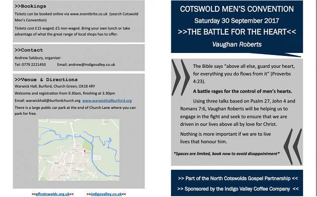 Cotswold Men's Convention - 